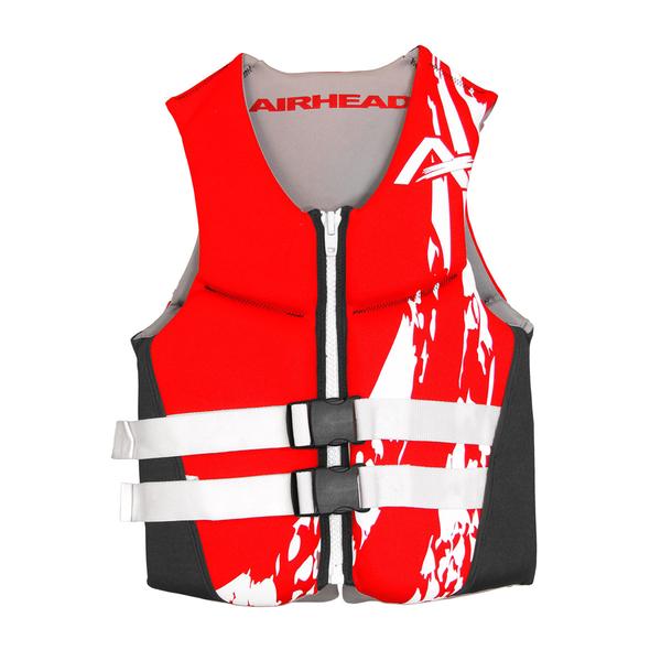 Airhead 1007610BRD Type III Neolite Swoosh Life Vest, Red, Lg