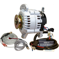 Balmar Alternator Kit w/ARS Regulator, Temp Sensors, Single 1/2" Pulley 60YP100SV