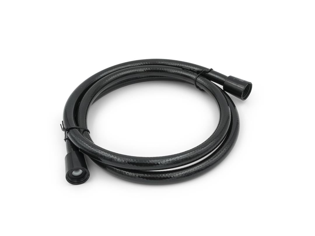 JR Products QQSHHOBA Replacement Shower Hose, Black 94200