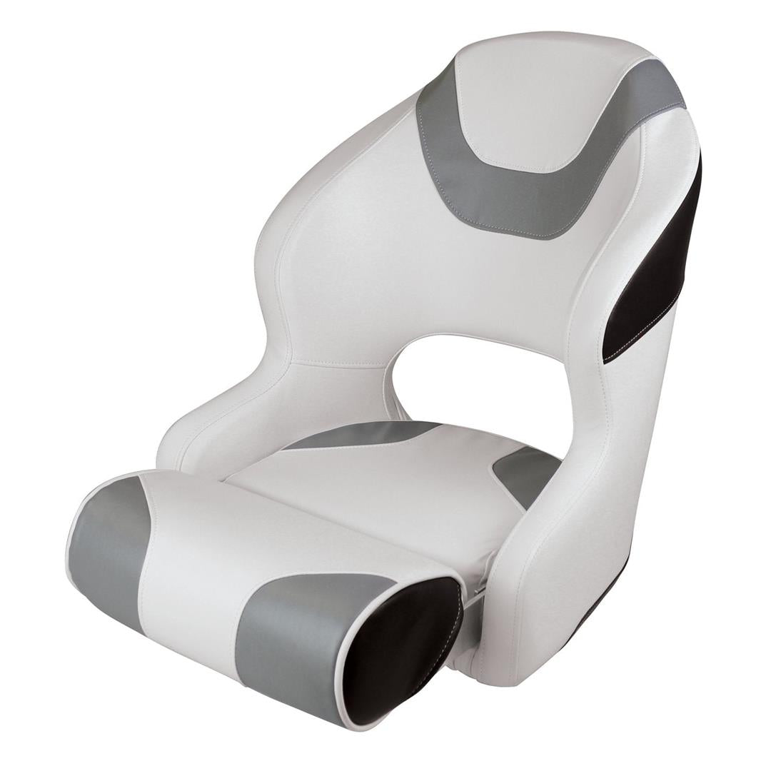 Wise Baja Series Bucket Seat w/Bolster, Brite White / Grey / Black 33151782