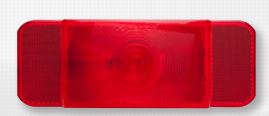 Optronics AST60BP Red Replacement Lens - Passenger Side