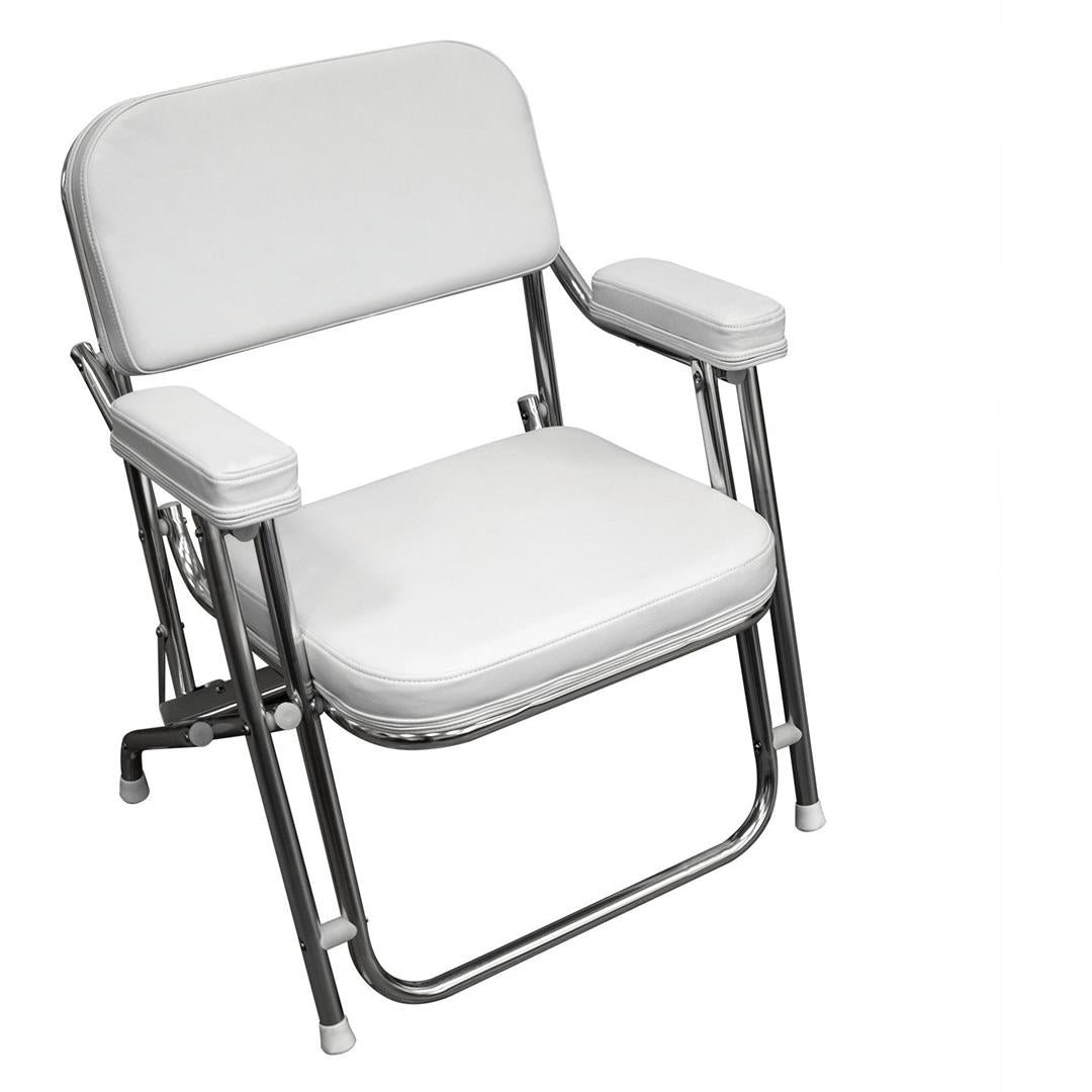 Wise 3316784 Promotional Deck Chair, Brite White