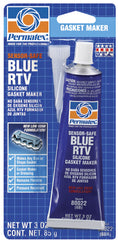 Permatex 80022 Sensor Safe Blue RTV Silicone Gasket Maker, 3 oz.