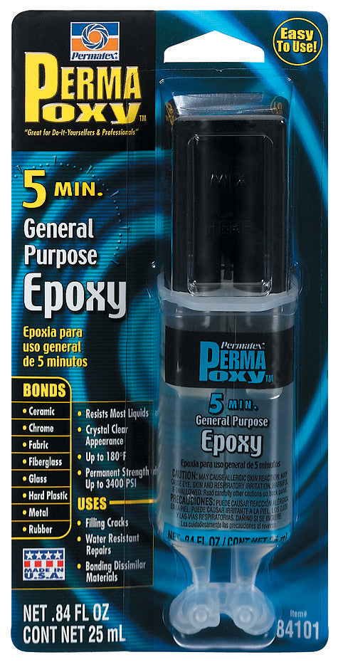 Permatex Permapoxy 5 Minute General Purpose Epoxy 84101