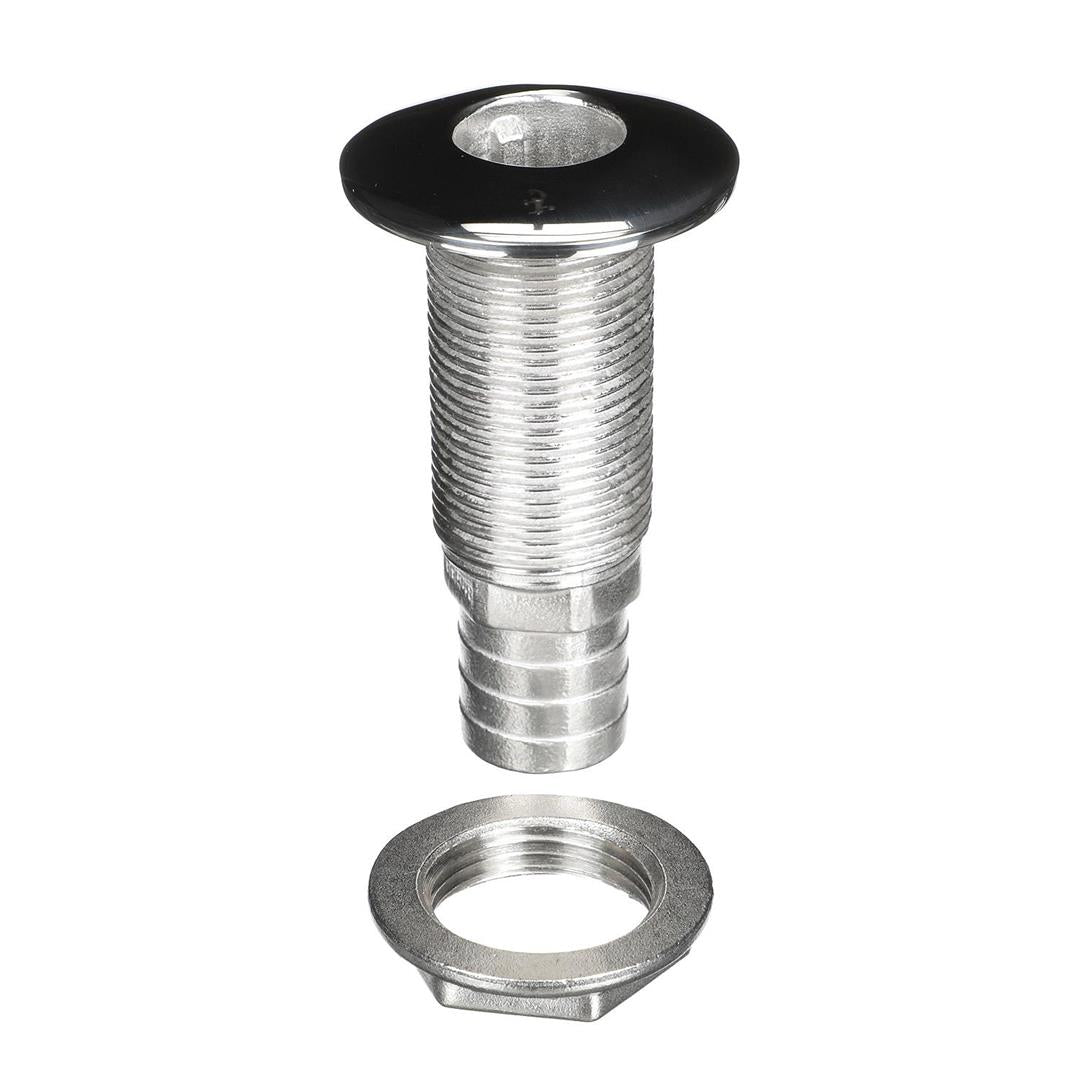 Attwood Thru Hull Stainless Steel 1" For Hose 665483