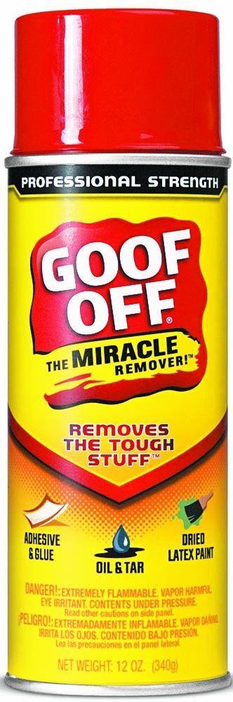 Goof Off Pro Strength Remover, 12 oz. Aerosol