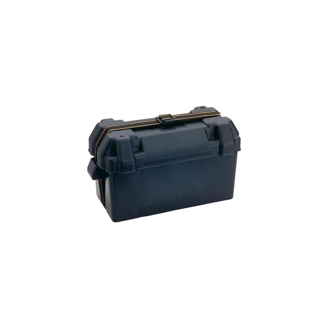 Attwood 90841 Large Battery Box, Black, Vented - Fits Group 29/31