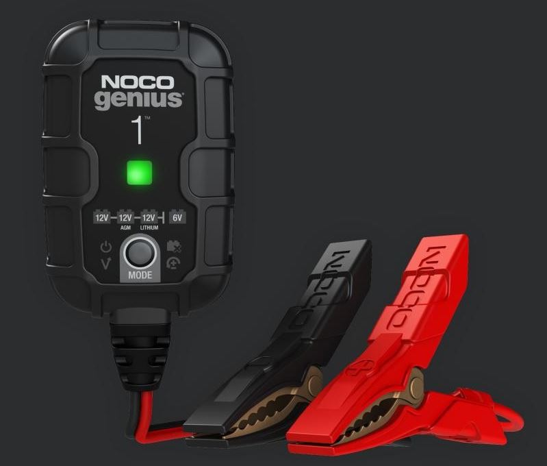 Noco Genius GENIUS1 Battery Charger And Maintainer, 1 Amp