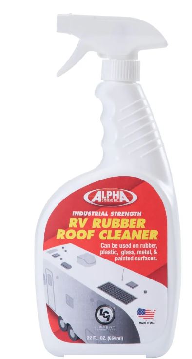 Lippert Alpha Systems 862414 RV Rubber Roof Cleaner, 22 fl. oz.