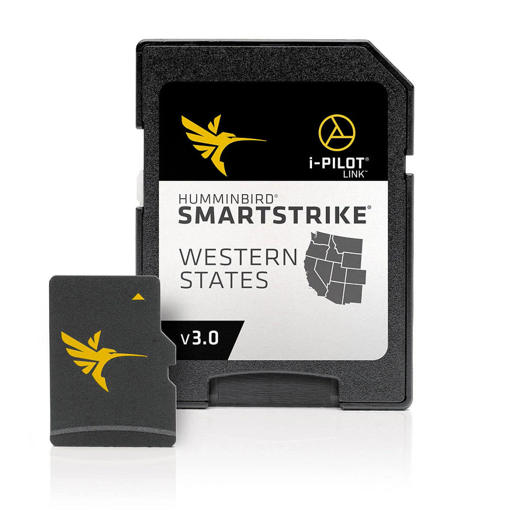 Humminbird 600040-3 Smartstrike Digital Map Card, Western States