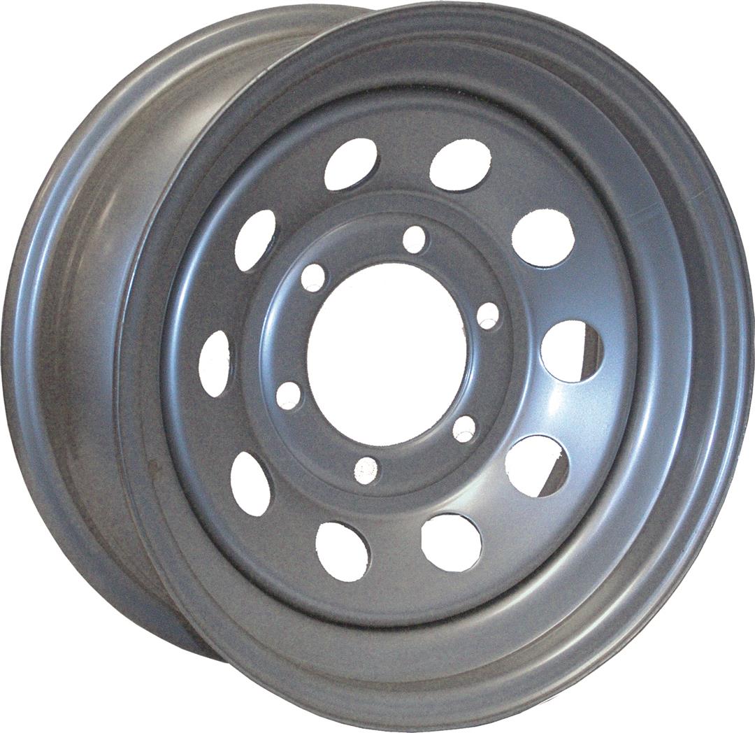 Loadstar Modular Steel Wheel (Rim), White w/o Stripes 20551