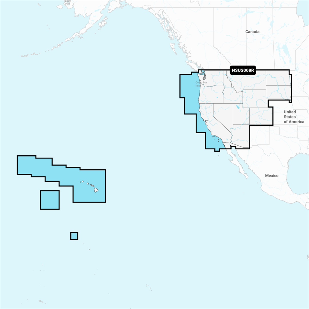 Garmin 010C129220 Navionics+ Chart, U.S. West