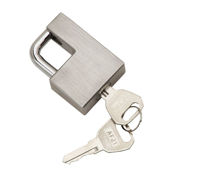 Bulldog 580408 Stainless Steel Coupler Lock - Includes 2 Keys