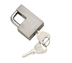 Bulldog 580408 Stainless Steel Coupler Lock - Includes 2 Keys