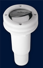 Attwood Thru Hull Scupper For Hose, White - 1-1/2" 38811