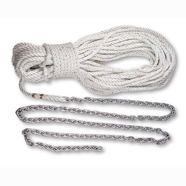 Lewmar LEW69000332 1/4" G4 Chain W/150' 1/2" Rope