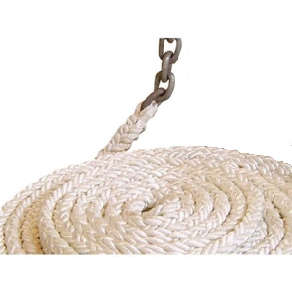 Lewmar LEWHM10HT150PX 1/4" G4 Chain & 150' 1/2" 8 Plait Line