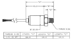 Maretron MARPT01000PSI01 PSI Transducer