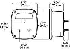 Peterson Mfg V845 Led Stop & Tail