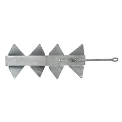 Extreme Max 3006.6823.1 BoatTector Galvanized Cube Anchor (Box-Style) - 25 lbs.