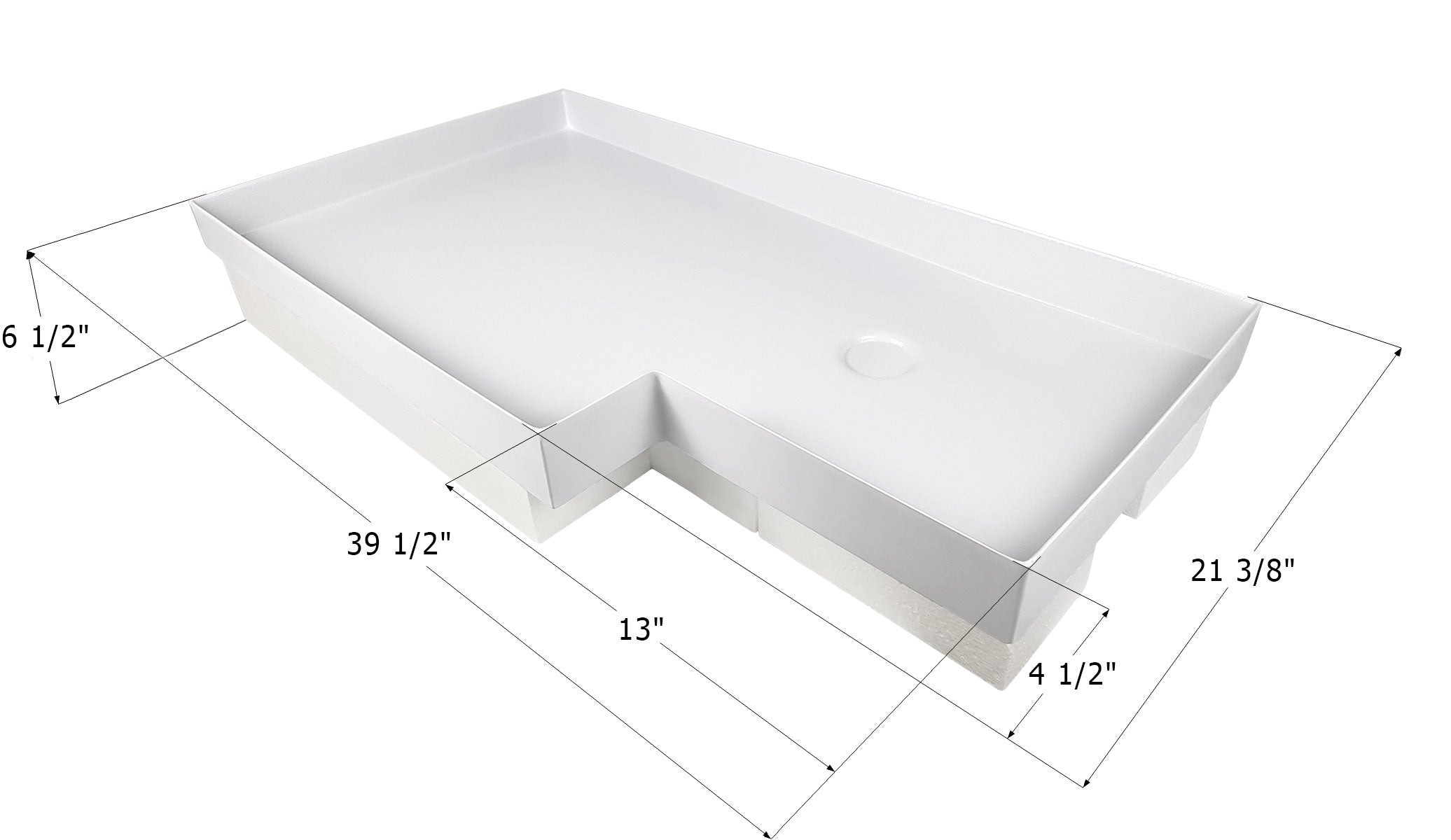 Icon 14066 Shower Pan Assembly SP500A-PW