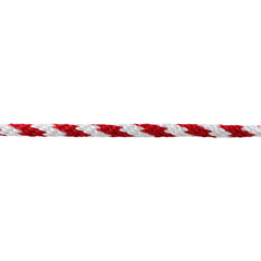 Extreme Max 3008.0189 Solid Braid MFP Utility Rope - 5/8" x 100', Red/White