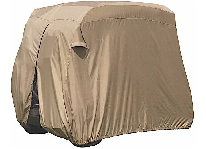 CLASSIC ACCESSORIES 74442 4PERSON GOLF EASYON COVER SAND1 SIZE105IN X 47IN X 65IN