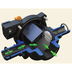 Flow-Rite MV-03-FN01 V3 Three-Position Automatic Valve Recirc/Empty/Auto - Barbed, Front Non-PEF