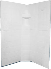 Specialty Recreation NSW3434W Neo Shower Wall - 34" x 34" x 67", White