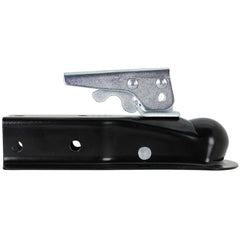 Quick Products QP-HS3020 Black Trigger-Style Trailer Coupler - 1-7/8" Ball, 2" Channel - 2,000 lbs.