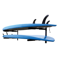 Extreme Max 3006.8468 Horizontal Surfboard/SUP Storage Rack - Twin