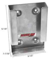 Extreme Max 5001.6082 Aluminum Spark Plug Dispenser/Holder for Enclosed Race Trailer, Shop, Garage, Storage - Silver