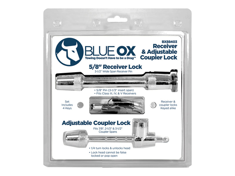 Blue Ox BX88403 Trailer Hitch Lock