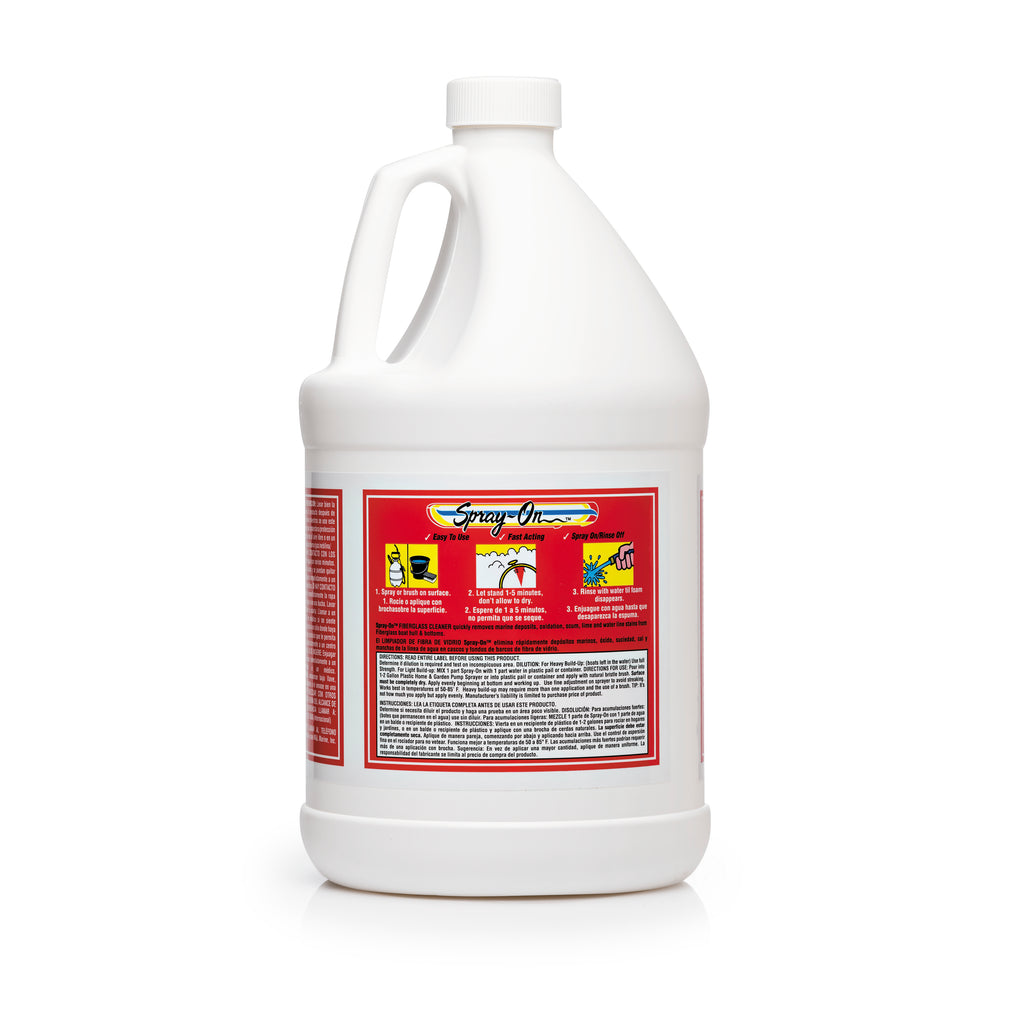 Spray-On F1004 Fiberglass Boat Hull and Bottom Cleaner - 1 Gallon – RVe ...