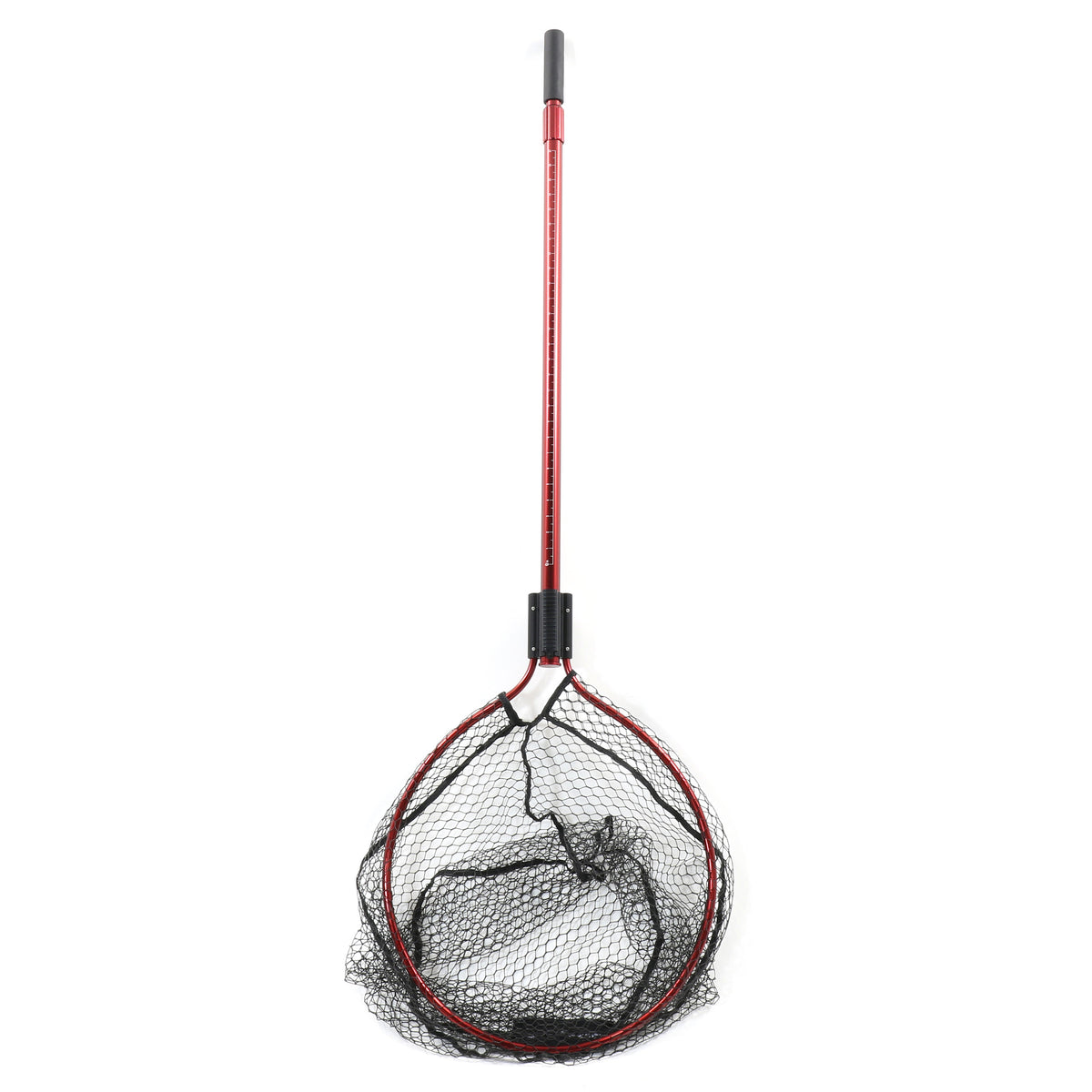 Clam Outdoors 16347 Fortis Net 160 (23.75" x 19.75" x 19.75") with 110" Handle - Red