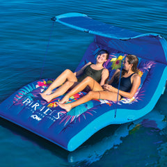 WOW Watersports 21-2100 Paradise 2-Person Lounger with Canopy