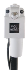 Quick Products JQ-3500W-7P Power A-Frame Electric Tongue Jack with 7-Way Plug - 3,650 lbs. Lift Capacity, White