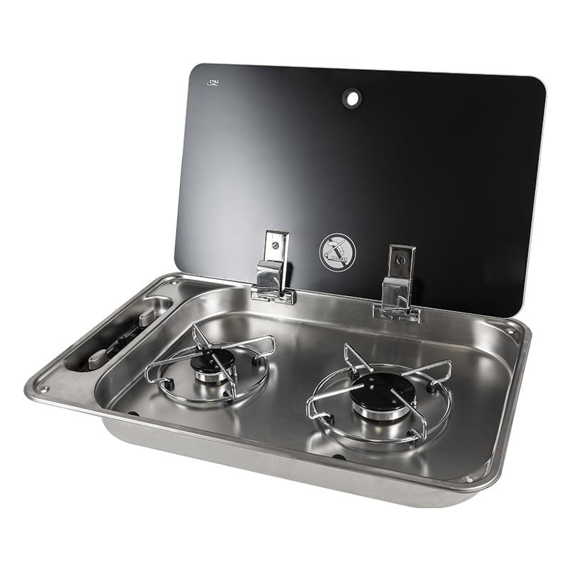 Suburban 3045AST Suburban/CAN Dual Burner, Drop In Gas Cooktop