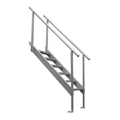 Extreme Max 3005.3846 Universal Mount Aluminum Dock Stair - 6-Step