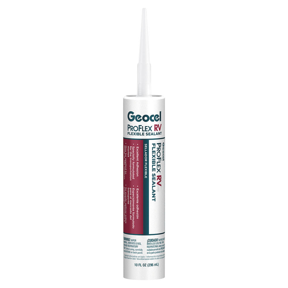 Geocel GC28101 Pro Flex RV Flexible Sealant - 10 oz., White