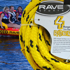 RAVE Sports 02333 50' Bungee 1-4 Rider Tow Rope