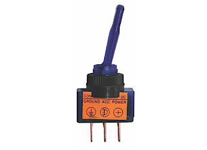 J T & T PRODUCTS 2616J BLUE ILLUMINATED TOGGLE 20A 12V S.P.S.T. 1 PC