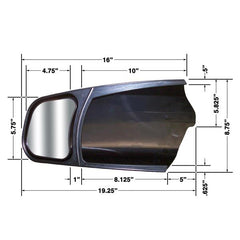 CIPA 11300 Custom Towing Mirror for Toyota - Pair