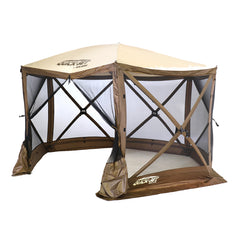 Quick-Set by Clam 9879 Escape 6-Sided Screen Shelter with Wind Panels