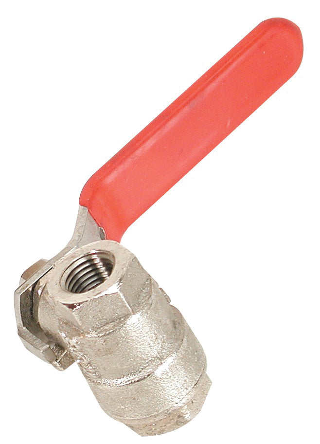 Whitecap P-5515 Nickel-Plated Brass Ball Valve - FIPT 1-1/2"