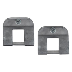 Extreme Max 3006.6887 Galvanized I-Beam Clamp Kit for 1.5" Square Trailer Guide-On Poles