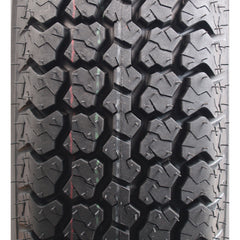 Americana Tire and Wheel 3S143 Economy Bias Tire and Wheel ST175/80D13 C/5-Hole - Painted Silver Spoke Rim