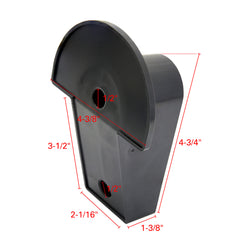 Extreme Max 5001.5807 Minimalist Wall-Mount Helmet Hanger - Each