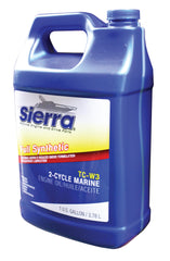 Sierra 18-9540-3 TC-W3 Full Synthetic 2-Stroke Outboard Engine Oil - Gallon