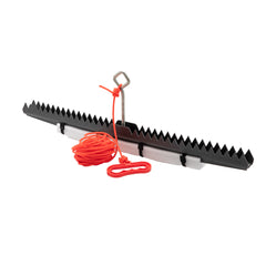 Extreme Max 3005.4407 Throwable 2-in-1 Aquatic Weed Rake and Floating Rake for Lakes Rivers and Ponds